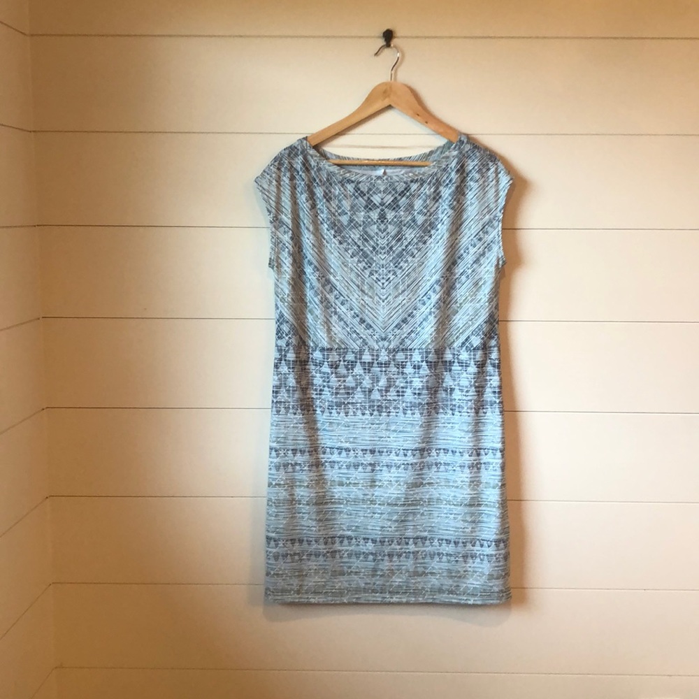 Prana Green Mini Shift Dress Women’s M